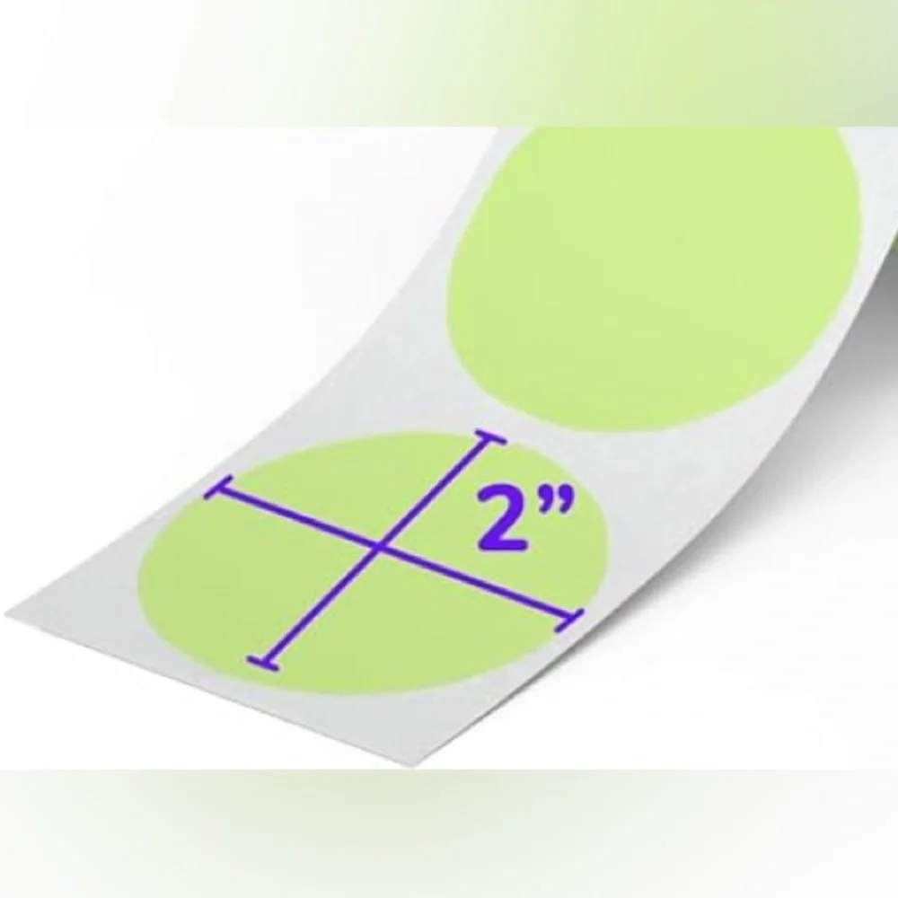 30 STICKERS - 2” ROUND - SMILE - Picture 4 of 5